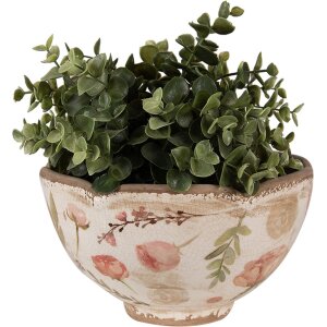 Clayre & Eef 6CE1626M Blumentopf für Innen Beige...