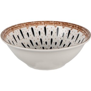 Clayre & Eef 6CEBO0062 Suppenschüssel Weiß...