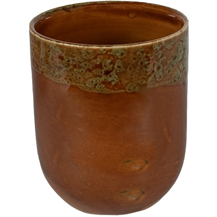 Clayre & Eef 6CEMU0140 Becher Braun Ø 7x8 cm 150 ml