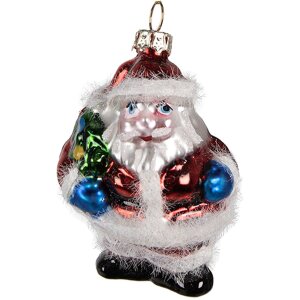 Clayre & Eef 6GL4355 Weihnachtsanhänger Rot...