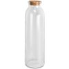 Clayre & Eef 6GL4422 Deko Flasche Transparent Ø 5x19 cm