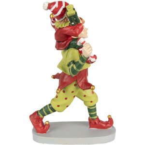 Декоративная эльфийка Clayre & Eef Красная 12x9x19 см