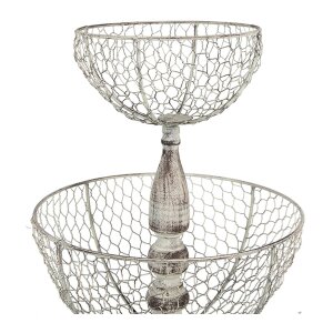 Clayre & Eef 6Y5412 Etagere Beigefarbig Ø 30x44 cm