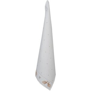 Clayre & Eef BSLC42-2 Geschirrtuch Beige Braun 50x70 cm