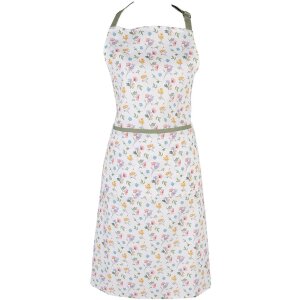 Clayre & Eef CFL41 Kochschürze Weiß...