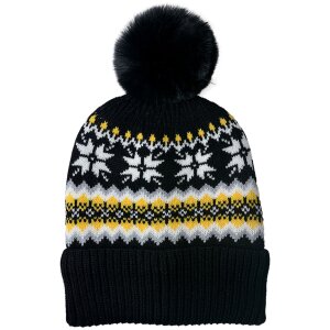 Juleeze JZCA0022Z Mütze Damen Schwarz 22x23 cm