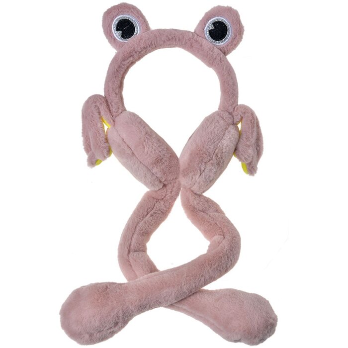 Juleeze JZCEW0010P Ohrwärmer Kinder mit beweglichen Ohren Rosa