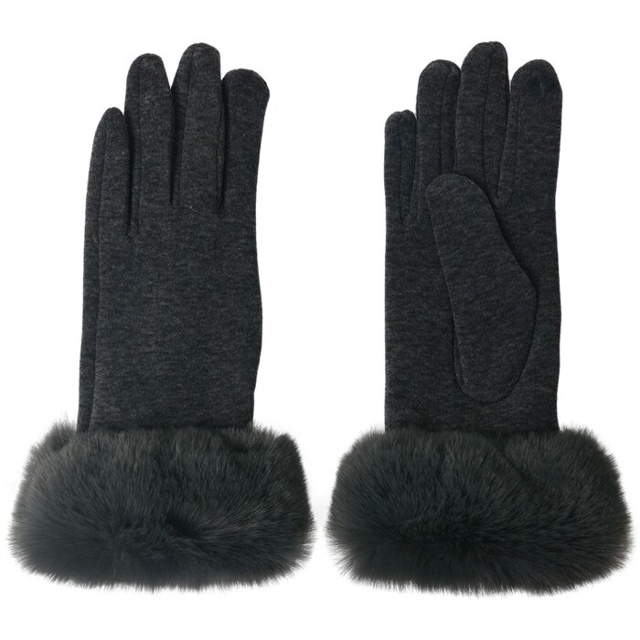 Juleeze JZGL0043G Winter Handschuhe Grau 8x24 cm