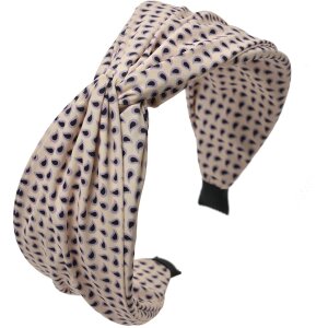 Juleeze JZHB0121W Haarband Damen Weiß Schwarz