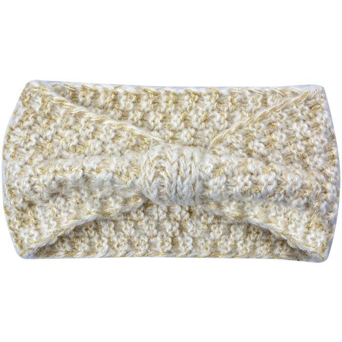 Juleeze JZHE0012 Stirnband 10x22 cm Weiß Grün