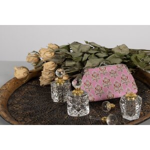 Juleeze JZPU0008-01 Portemonnaie Rosa Grün 8x12 cm