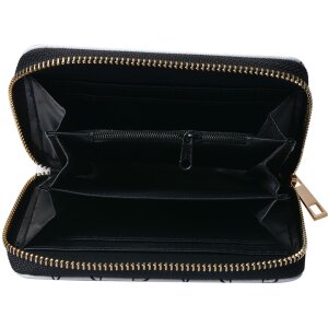 Juleeze JZPU0009-02 Portemonnaie Weiß Schwarz 10x15 cm