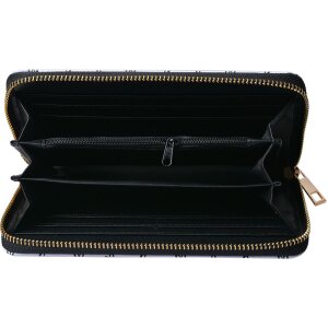 Juleeze JZPU0009-03 Portemonnaie Weiß Schwarz 10x19 cm