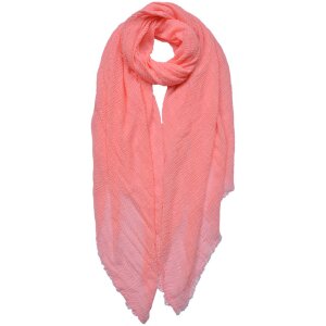 Juleeze JZSC0751P Schal Damen Muster Rosa 90x180 cm