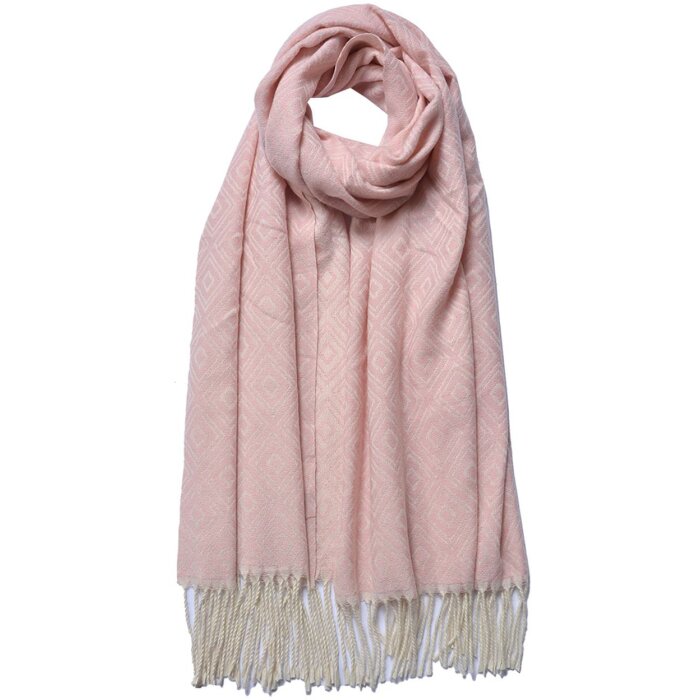 Juleeze JZSC0774P Winterschal Damen Rosa 68x180 cm