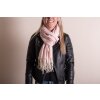 Juleeze JZSC0775P Winterschal Damen Rosa 68x180 cm