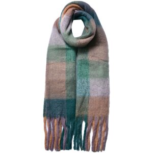 Juleeze JZSC0787BE Schal Damen Muster Beige 36x210 cm