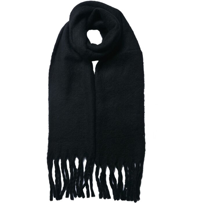 Шарф Juleeze JZSC0794Z женский черный 38x200 см