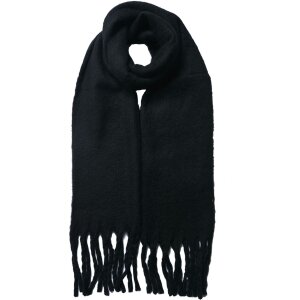 Juleeze JZSC0794Z Schal Damen Schwarz 38x200 cm