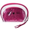 Juleeze JZSET0002F Kosmetiktasche Rosa 2er Set 24x15 - 19x12 cm
