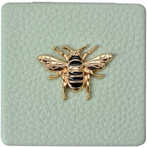 Juleeze JZSP0007GR Handspiegel Grün 6x6 cm