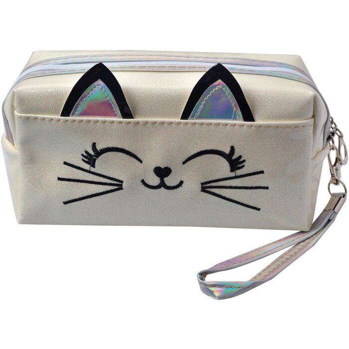 Juleeze JZTB0024W Kosmetiktasche Weiß 18x10 cm