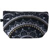 Juleeze JZTB0044 Kulturtasche Damen Schwarz Grün 22x13x18 cm