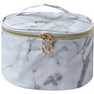 Juleeze JZTB0058 Kulturtasche Damen Weiß Grau...