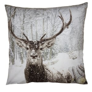 Clayre & Eef KT021.333 Kissenhülle Weiß...