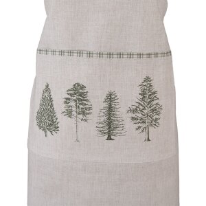 Clayre & Eef NPT41 Kochschürze Beige 70x85 cm