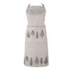 Clayre & Eef NPT41 Kochschürze Beige 70x85 cm