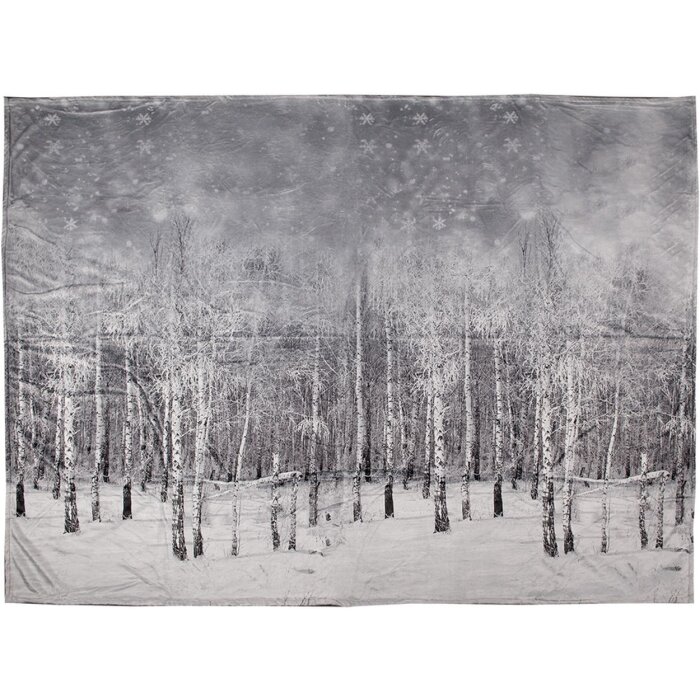 Clayre & Eef TIS60 Plaid Grau 130x170 Zentimeter