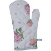Clayre & Eef VTG44 Ofenhandschuh Rosa 18x30 cm Landhausstil Baumwolle