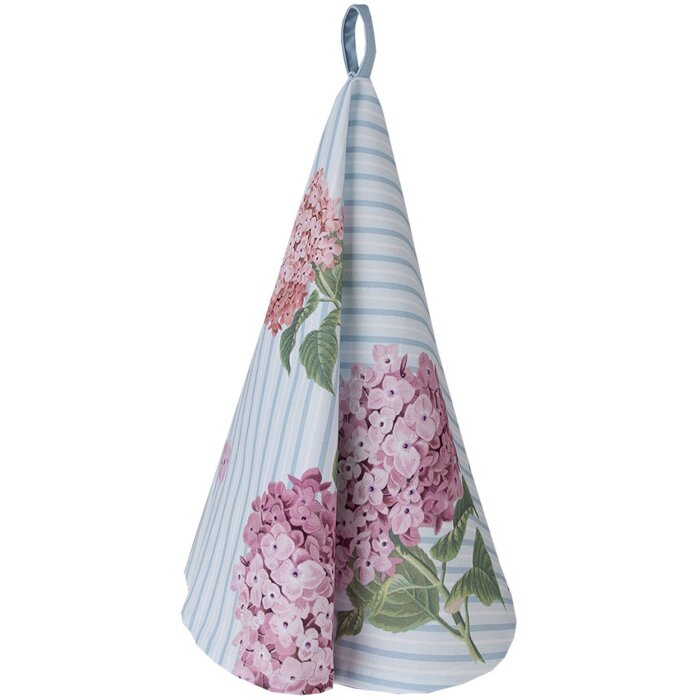 Полотенце для посуды Clayre & Eef розовое Ø 80 см