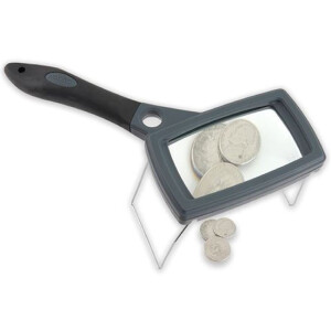 Carson SG-16 Handlupe 2.5x/11.5x 85mm mit Gummigriff und...