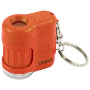 Carson MicroMini 20x Taschenmikroskop Orange