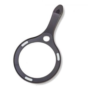 Carson AS-95 Ручная лупа LED 2x увеличение 110 мм с точечной линзой 7x