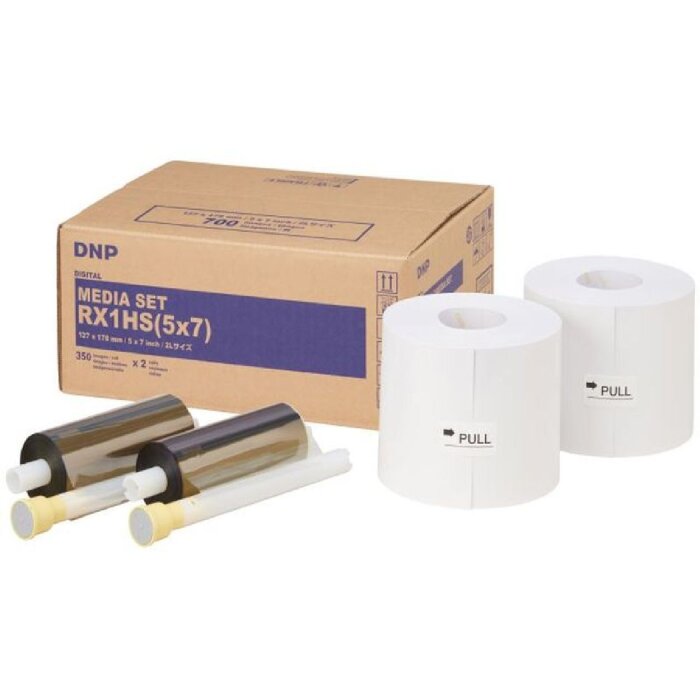 DNP Papier DSRX1HS-5X7 2 Rollen 400 St 13x18 für DS-RX1HS
