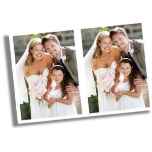 DNP Papier DSRX1HS-4X6P 2 Rollen 700 St. 10x15 Perforiert...