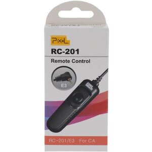 Пиксельный проводной дистанционный триггер RC-201-E3 для Canon