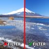 Marumi Slim Fit Circular Polarizer Filter 72 mm Dünn Reflexionsarm Outdoor