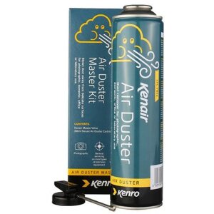 Kenro Druckluft-Sprühdose + Plastik Sprühkopf 360 ml