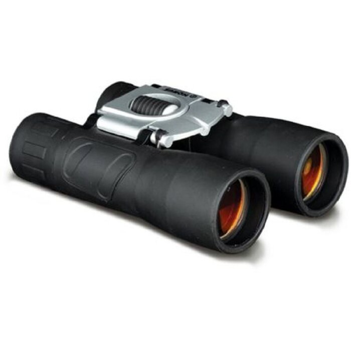 Konus Fernglas Basic 10x25 Kompakt und Leicht Schwarz