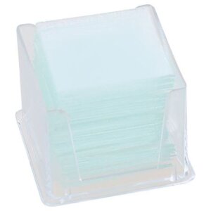 Byomic Deckgläser 18x18mm 100 Stück Transparent...