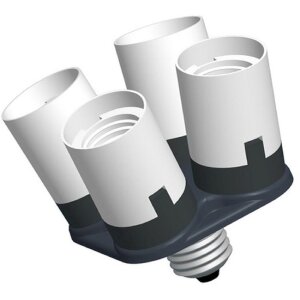 Falcon Eyes Lampenhalterung AD-4E27 1 zu 4 Lampenfassung