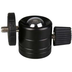 Falcon Eyes Mini Kugelkopf Schwarz MPH-2 1/4" und 3/8" Gewinde