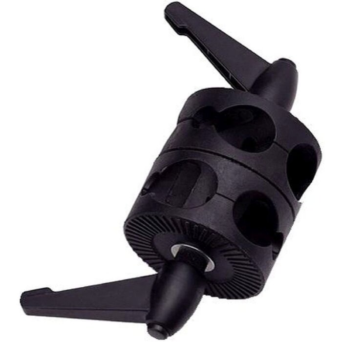 Falcon Eyes Doppelte Rohrklemme EC-32 für 16-20-28-30 mm Rohre 80 mm