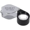 Byomic Doublet Einschlaglupe BYO-ID1523 15x23mm 15-fache Vergrößerung