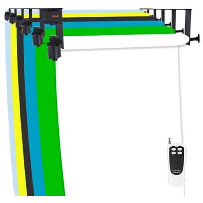 StudioKing электрическая фоновая система B-6WE на 6 валиков