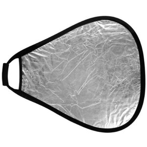 StudioKing Отражатель CRGGS60 золото-серебро с ручкой 60 см